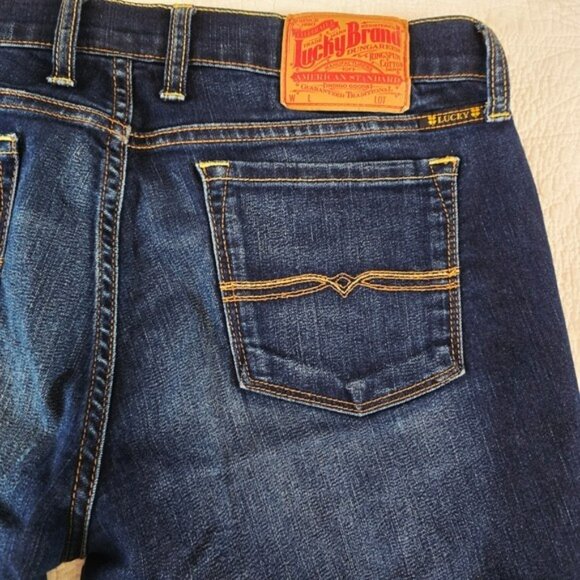 Lucky Brand Women's Skinny Jeans Size 10 30 Dark Blue Denim Lightweight Casual - Picture 10 of 14
